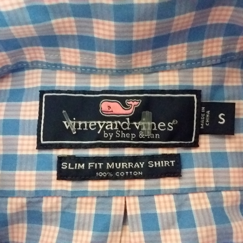 Vineyard Vines Sm Slim Fit Murray Shirt L/S Checks - Picture 5 of 6